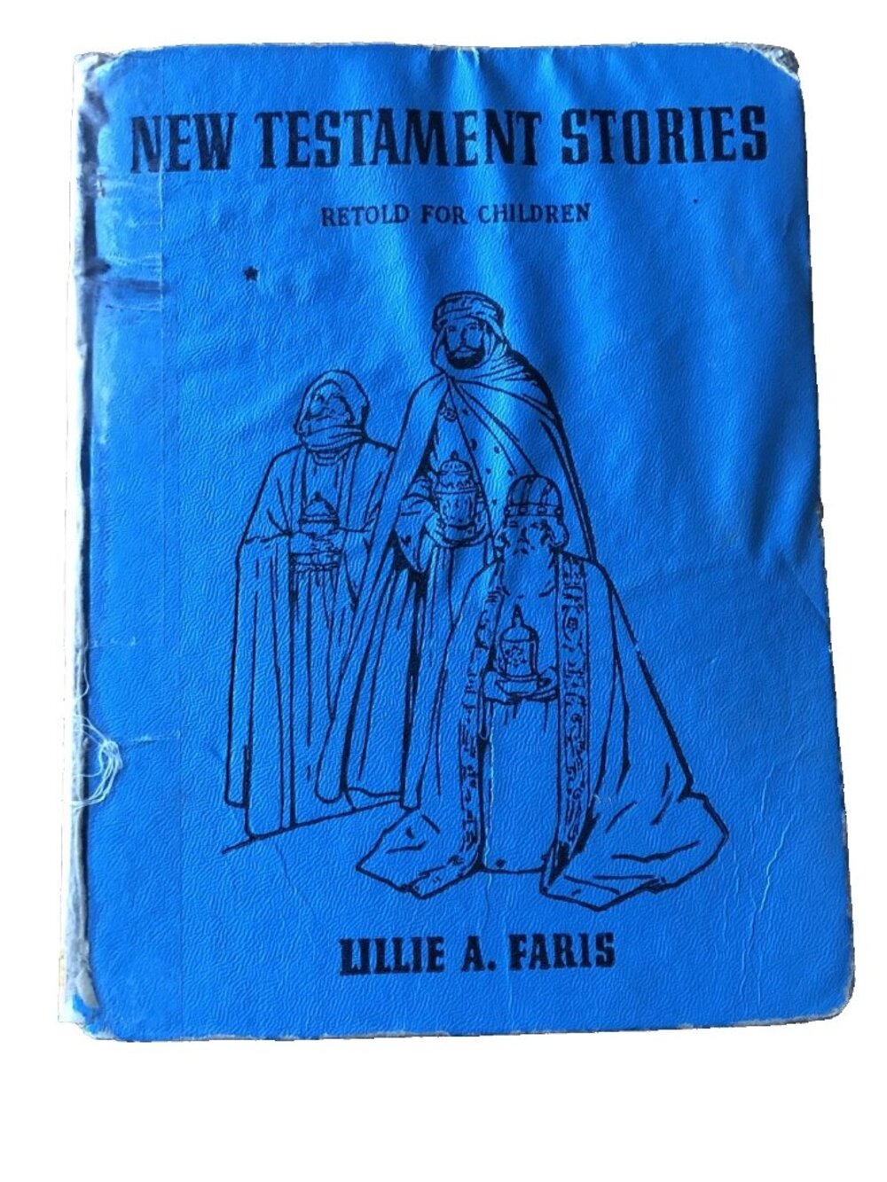 Vintage New Testament Stories-1945 Platt & Munk Lillie A. Faris Hardcover